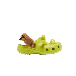 Crocs DreamWorks x Classic Clog Toddler 'Shrek' Sneakers Lime Punch 209375 3TX