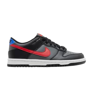 Nike Dunk Low GS 'Black Red Blue' Black/University Red/White/Light Blue FV0373 001