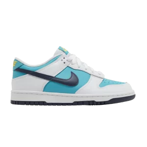 Nike Dunk Low GS 'Dusty Cactus Thunder Blue' Dusty Cactus/Thunder Blue/White/Pink/Laser Orange HF4794 345