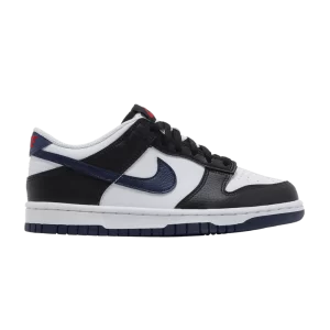 Nike Dunk Low GS 'Team USA' Black/White/Varsity Red/Midnight Navy HJ9202 001