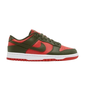 Nike Dunk Low 'Cargo Khaki Mystic Red' Mystic Red/Cargo Khaki/White DV0833 600