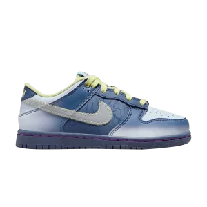 Nike Dunk Low PS 'Halloween – I am Fearless!' Diffuse Blue/Blue Tint/Luminous Green/Fuchsia Dream/Reflective Silver FQ8355 491