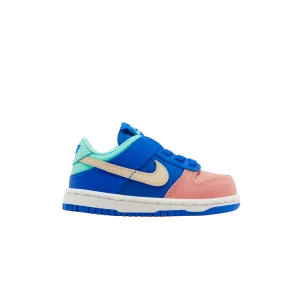 Nike Dunk Low SE TD 'Salmon Toe' Hyper Royale/Emerald Rising/Red Stardust/Sandy Drift FD8271 400