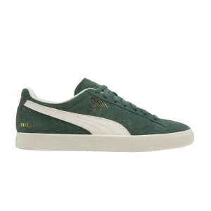 Puma END sneakers. x Clyde OG '50th Anniversary – Pine' Pine Needle/Matte Ivory 392302 01