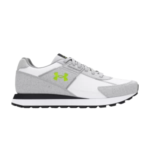 Under Armor Essential Runner 'White Halo Grey' White/Halo Grey/High Security Yellow 3028408 105