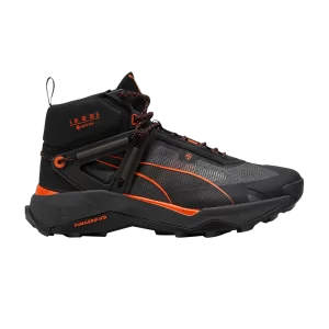 Puma Explore Nitro Mid GORE-TEX 'Grey Skies Flame Flicker' Sneakers Black/Grey Skies/Flicker of Flames 377860 05