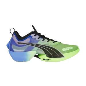 Puma Fast-R Nitro Elite 'Electrocharged' Sneakers Royal Sapphire/Effervescent Lime 377320 01