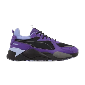 Puma Final Fantasy 14 x RS-X 'Dark 'sneakers Charcoal Purple/Black/Electric Orchid 307601 01