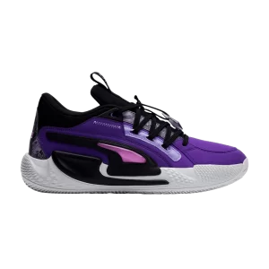 Puma Final Fantasy XIV x Court Rider Chaos 'Dark' Sneakers Black/Team Violet 378418 01