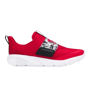 Under Armor Flash GS 'Red Black Camo' Sneakers Red/Black 3026703 602