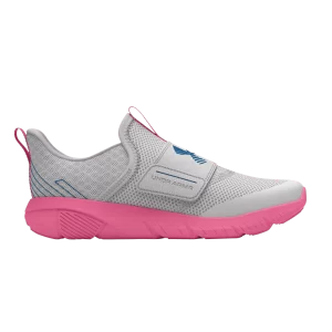 Under Armor Flash PS 'Distant Gray Sunset Pink' Sneakers Distant Gray/Sunset Pink/Photon Blue 3026722 100