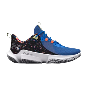 Under Armor Flow FUTR X 2 LE 'Carnival – Brilliant Blue 'Sneakers Black/Pink edge 3026757 001