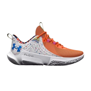 Under Armor Flow FUTR X 2 LE 'Carnival – Citrus Blast' Sneakers White/Citrus Burst 3026757 100