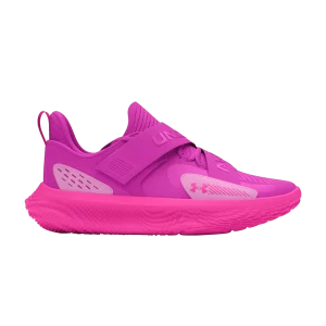 Under Armor Flow FUTR X 4 'Vivid Magenta Stellar Pink' Sneakers Vibrant Purple/Starry Pink/Rebel Pink 3027639 500