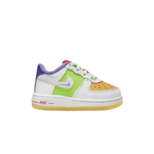 Nike Force 1 LV8 TD 'Fruit Colors' White/Space Purple/Sundial/White FD1037 100