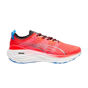 Puma ForeverRun Nitro 'Fire Orchid Ultra Blue' Sneakers Fire Orchid/Black/Ultra Blue 377757 13