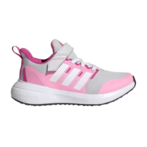 adidas FortaRun 2.0 EL Little Kid 'Grey Beam Pink' Gray one/White cloud/Pink beam HR0290