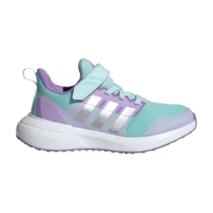 adidas FortaRun 2.0 EL Little Kid 'Orchid Flash Aqua' Half Flash Aqua/Metallic Silver/Orchid Fusion ID2359