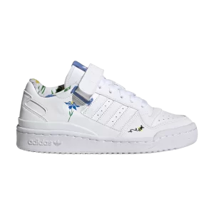 adidas Forum Low Big Kid 'Save The Bees' Sneakers Cloud White/Fusion Blue/Green HP6245