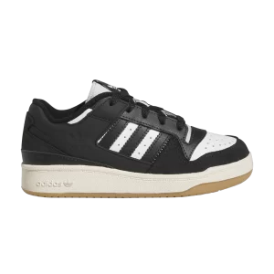 adidas Forum Low J 'Black White Gum' Sneakers Black/Cloud White/Cream White ID6864