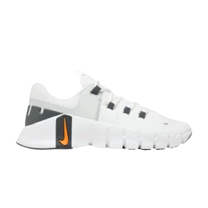 Nike Free Metcon 5 'White Bright Mandarin' Summit White/Light Silver/Iron Gray/Bright Tangerine DV3949 101