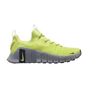 Nike Free Metcon 6 'Light Lemon Twist' Light Lemon Twist/Cement Grey/Black/Light Lemon Twist FJ7127 700