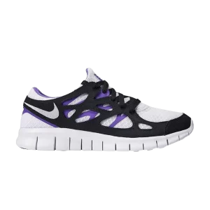 Nike Free Run 2.0 'Black Purple' White/Black/Action Grape 537732 103