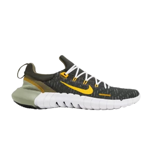 Nike Free Run 5.0 Next Nature 'Sequoia University Gold' Sequoia/Green oil/Medium olive/University gold FD0786 300