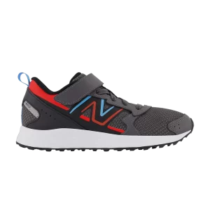 New Balance Fresh Foam 650 Bungee Lace Top Strap Big Kid Wide 'Magnet Neo Flame 'Magnet/Neo Flame/Bright Sky YT650GF1 W