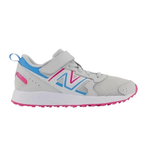 New Balance Fresh Foam 650 Bungee Lace Top Strap Big Kid X-Wide 'Summer Fog Hi-Pink' Summer Fog/Hi-Pink/Bright Sky YT650GP1 XW