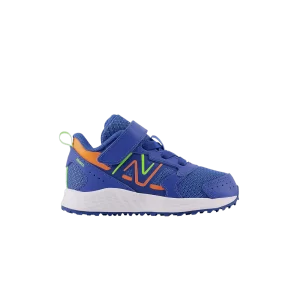 New Balance Fresh Foam 650 Bungee Lace Top Strap Toddler Wide 'Cobalt Blaze Orange' Cobalt/Pixel Green/Orange IT650CG1 W