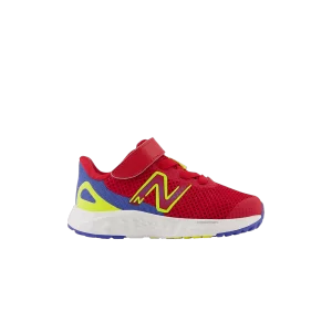 Sneakers New Balance Fresh Foam Arishi v4 Bungee Lace Toddler Wide 'Team Red Cosmic Pineapple 'Team Red/Sea Blue/Space Pineapple IAARITR4 W