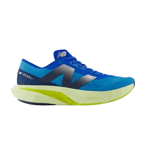 New Balance FuelCell Rebel v4 'Spice Blue Limelight' Spicy Blue/Limelight/Oasis Blue MFCXLQ4