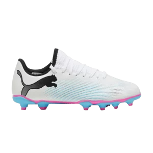 Puma Future Play 7 FG AG Big Kid 'Phenomenal Pack 'Sneakers White/Black/Poison pink 107734 01