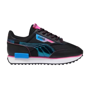 Puma Future Rider Big Kid 'Cosmic Girl – Black 'Sneakers Black/Ravish/Ultra blue 392612 01