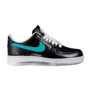 Nike G-Dragon x Air Force 1 '07 'Para-Noise 3.0' Black/New Emerald/Tur Yellow/Blue Gale AQ3692 004