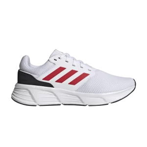 adidas Galaxy 6 'White Scarlet' Sneakers White cloud/Better scarlet/Black color HP2428