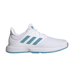 adidas Gamecourt 'White Hazy Blue' Sneakers Shoes White/Blue/Halo Blue FX1552