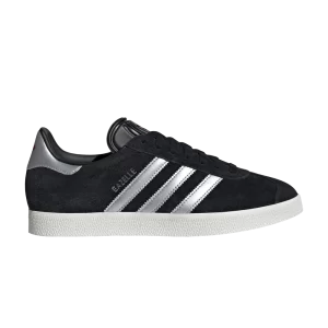 adidas Gazelle 'Black Silver Metallic' Sneakers Black/Metallic Silver/White IF1826