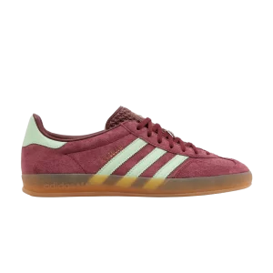 adidas Gazelle Indoor 'Shadow Red Semi Green Spark' Red Shadow/Half-Green Spark/Bubblegum IH7487