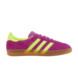 adidas Wmns Gazelle Indoor 'Shock Purple' Sneakers Impact Violet/Sunshine Yellow/Bubblegum HQ8715