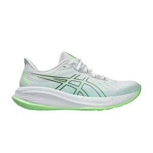 ASICS Gel Cumulus 26 'Green Sheet Rock' White/Leaf Rock 1011B792 100