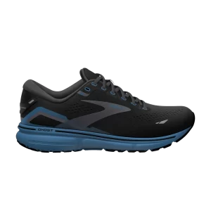 Brooks Ghost 15 'Black Blue' Sneakers Black/Blackened Pearl/Blue 110393 1D 056