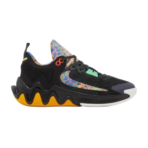 Nike Giannis Immortality 2 GS 'Kaleidoscope' Black/Electric Algae/University Gold/Pink Glow DQ1943 002