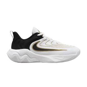 Nike Giannis Immortality 4 GS 'Championship' White/Metallic Gold/Black FZ6734 100