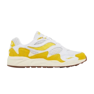 Saucony Grid Shadow 2 'Ivy Prep – White Yellow 'Sneakers White/Yellow S70813 1