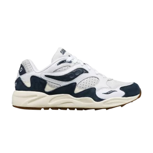 Saucony Grid Shadow 2 'Ivy Prep – White Navy 'Sneakers White/Navy S70813 3