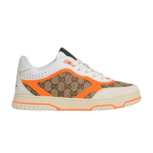 Gucci Re-Web Sneaker 'GG Canvas – Beige Bright Orange 'White/Beige/Ebony/Beige Burnt Orange 787476 AADHW 9561