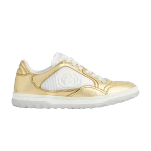 Gucci Wmns MAC80 Sneaker 'Metallic Gold 'Gold/White color 750834 AACA9 8044