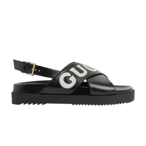 Gucci Wmns Sandal 'Black White' Sneakers Black/White 738691 AAB3J 1363